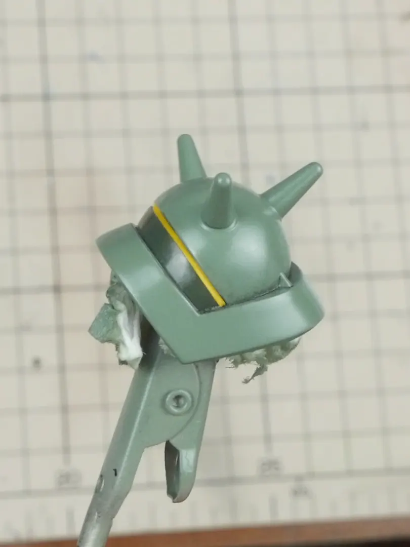せっかくなので、ここまでやったんなら塗ろう